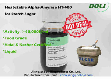 Enzima líquida pH bajo 40000 U tolerante/ml de la amilasa alfa de actividad robusta para la producción de azúcar del almidón